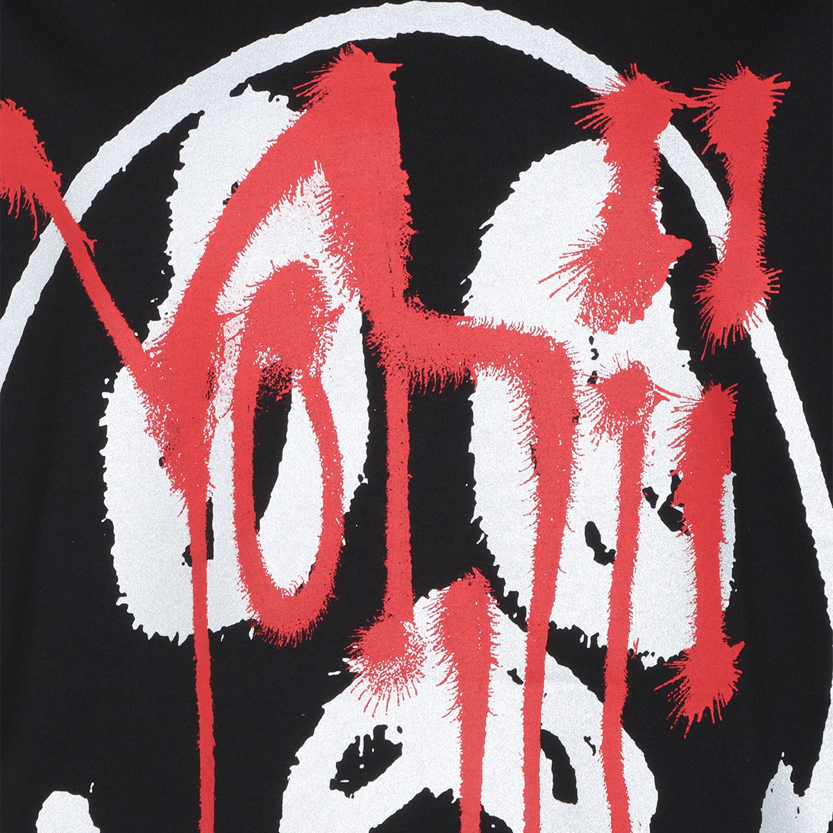 BLACK COTTON T-SHIRT