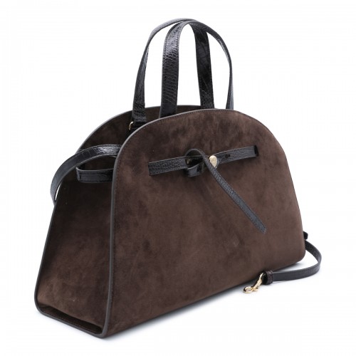 DARK BROWN LEATHER TOP... 2