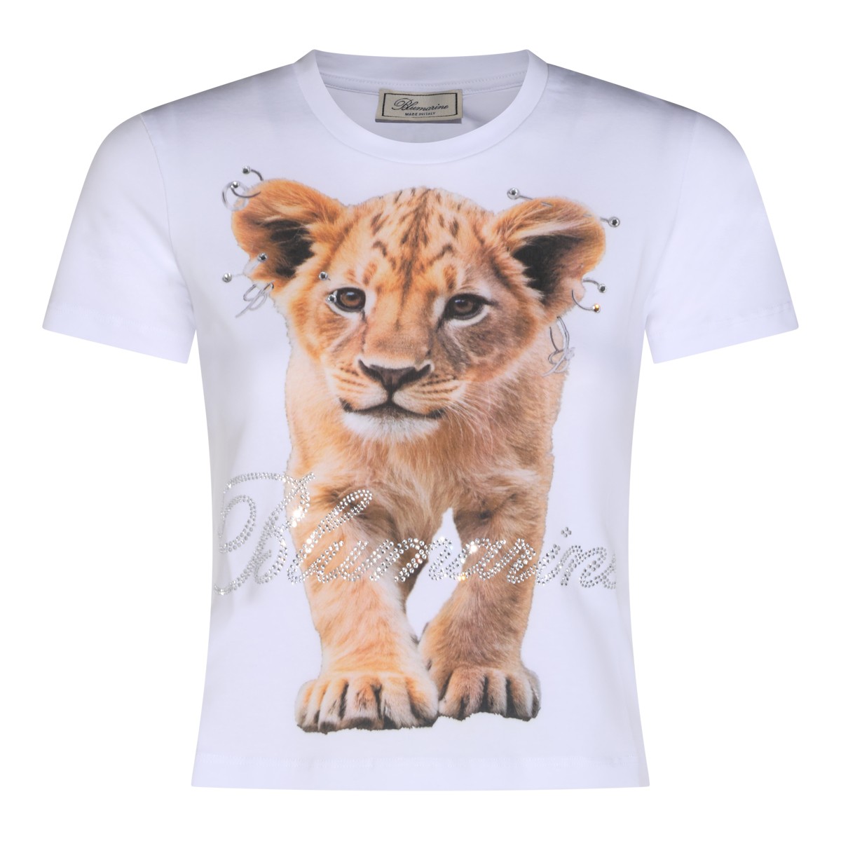 OPTIC WHITE COTTON T-SHIRT