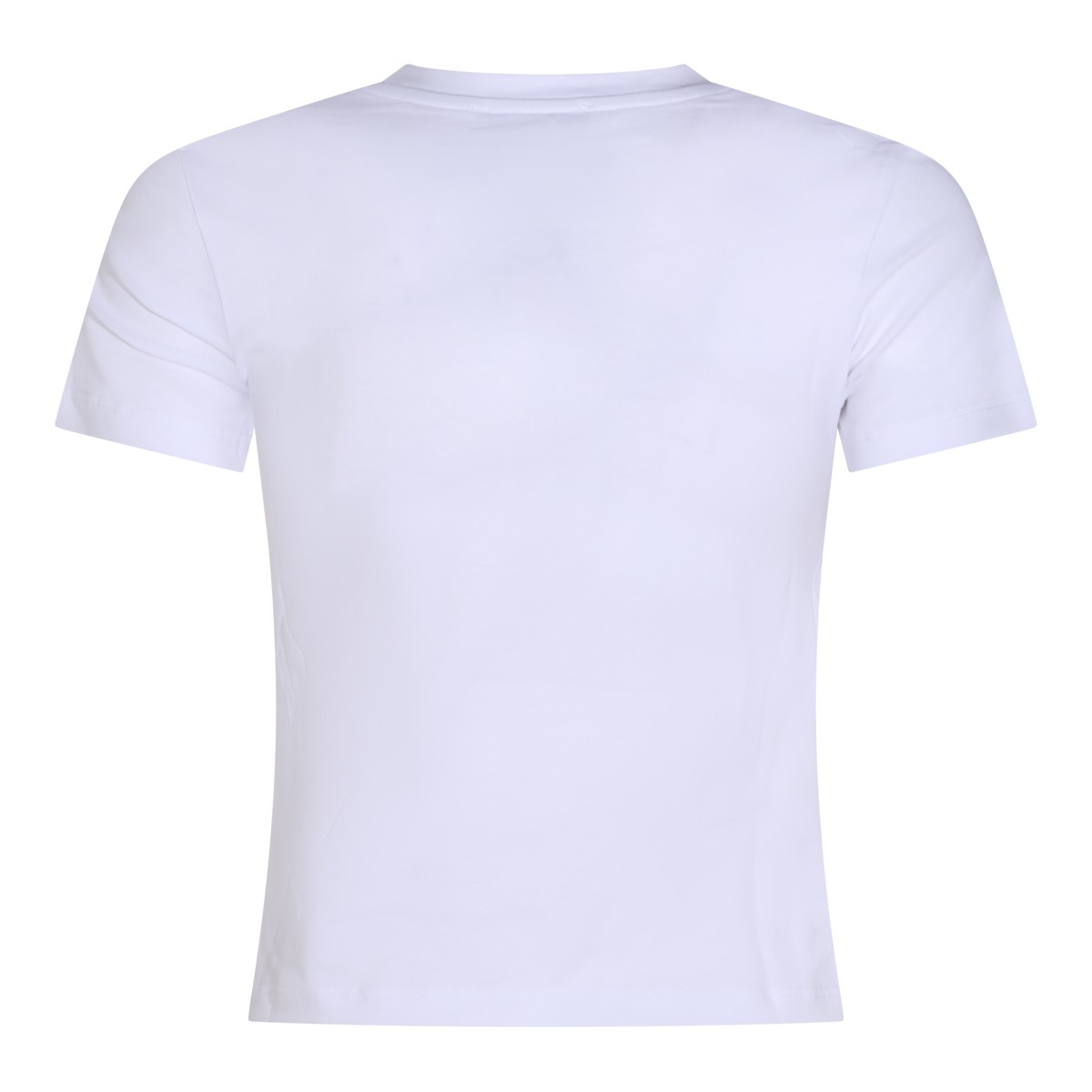 OPTIC WHITE COTTON T-SHIRT