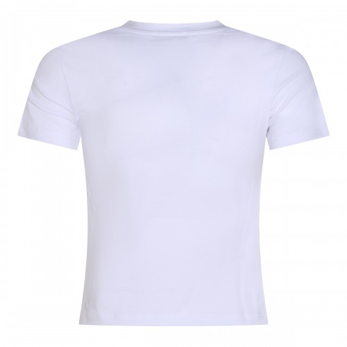 OPTIC WHITE COTTON T-SHIRT