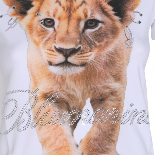 OPTIC WHITE COTTON T-SHIRT