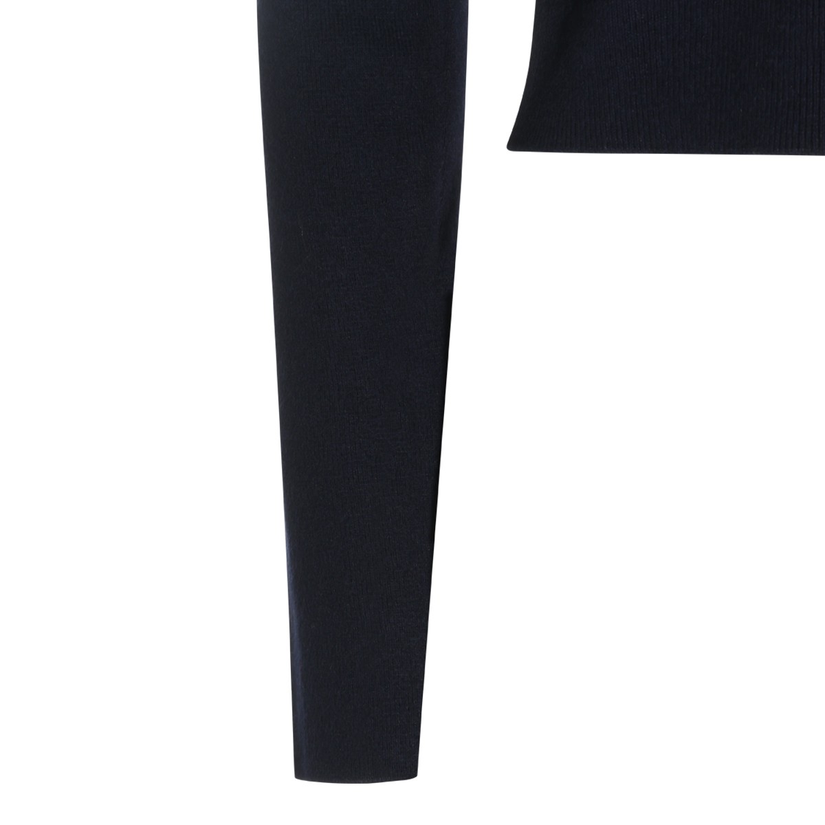 NAVY FUR CARDIGAN