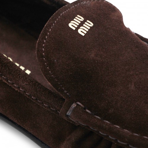 DARK BROWN LEATHER LOAFERS