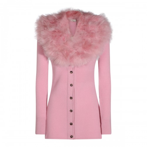DUSTY PINK VIRGIN WOOL...