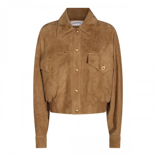 NATURAL SUEDE JACKET