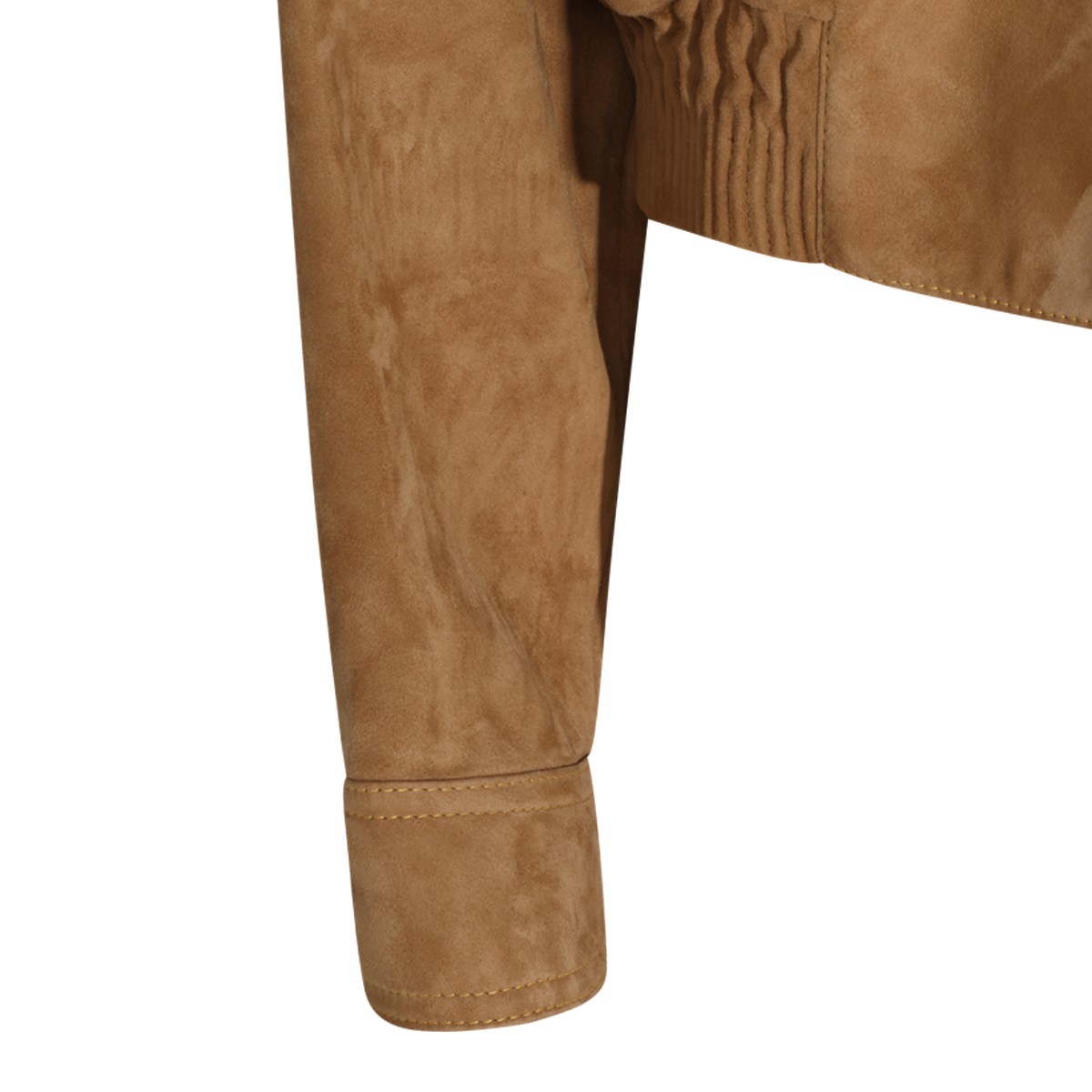 NATURAL SUEDE JACKET