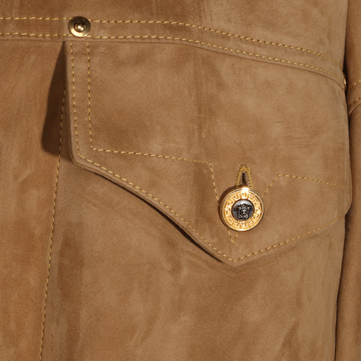 NATURAL SUEDE JACKET
