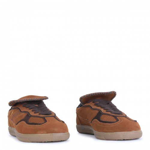 BROWN LEATHER SNEAKERS 2