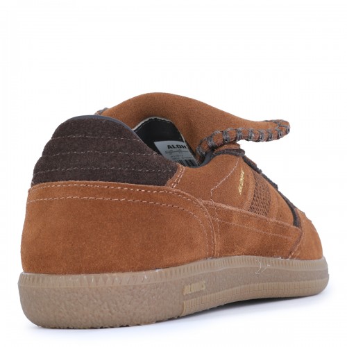 BROWN LEATHER SNEAKERS