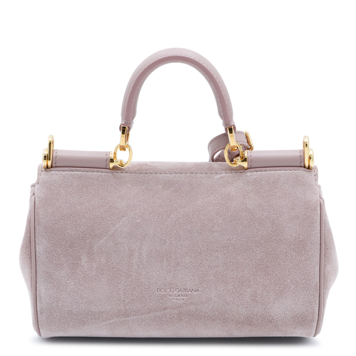 ANTIQUE PINK SUEDE MINI SICILY TOP...