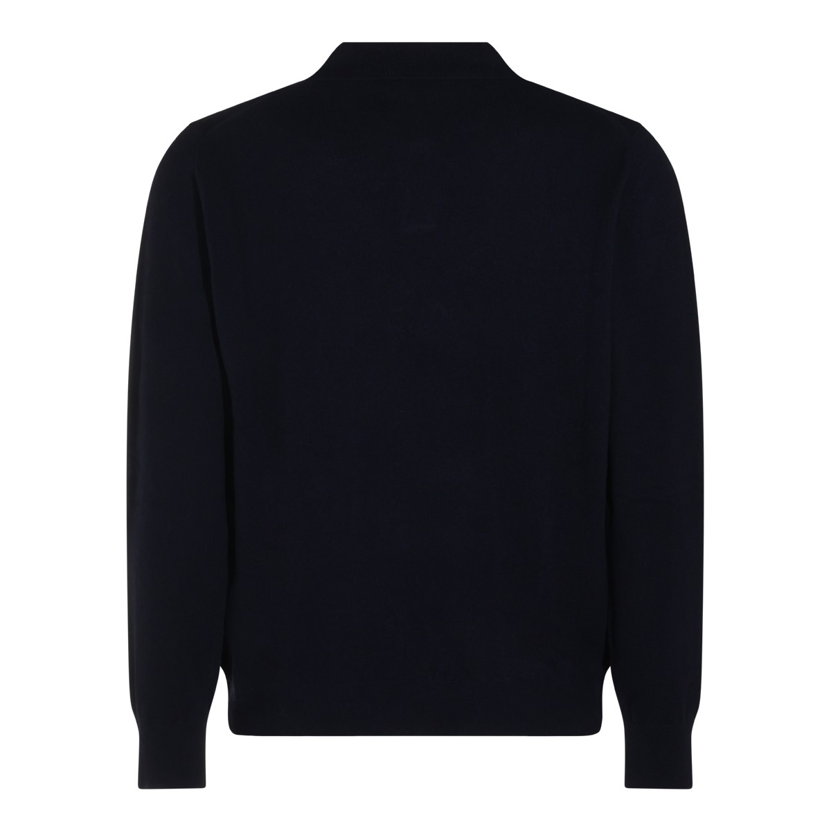 NAVY VIRGIN WOOL SWEATER