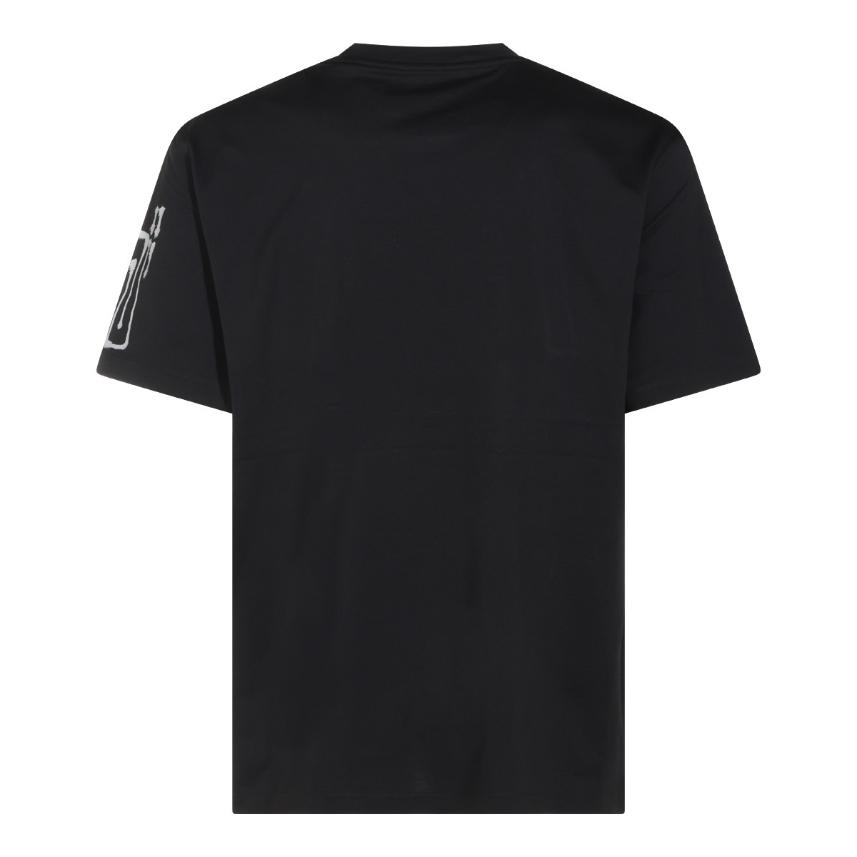 BLACK COTTON T-SHIRT