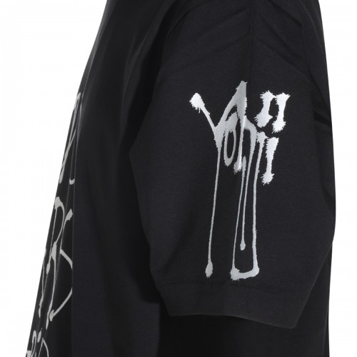 BLACK COTTON T-SHIRT