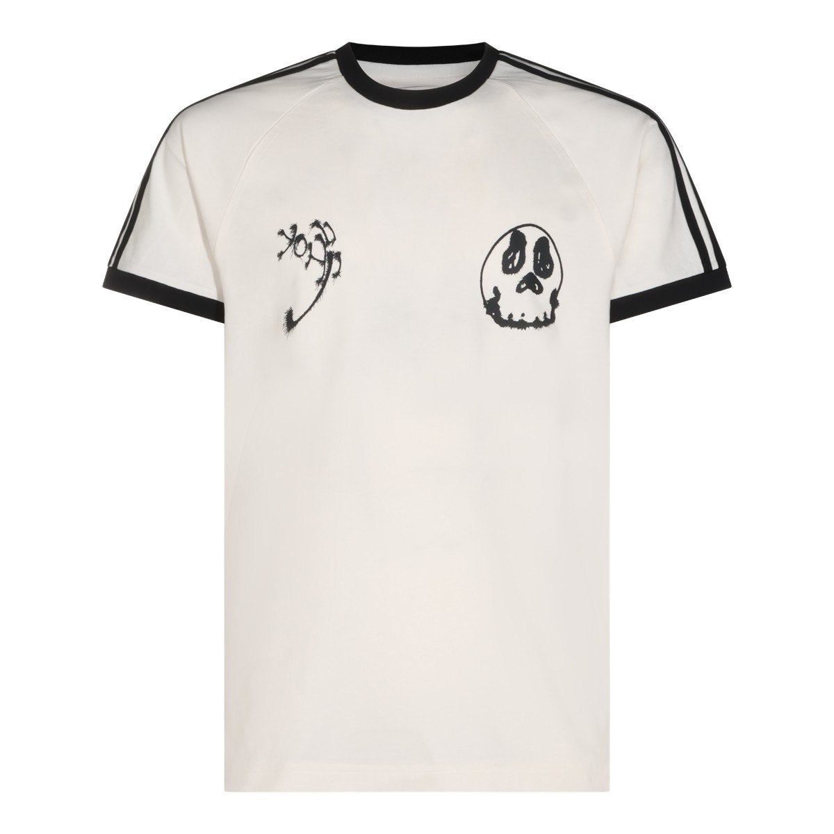 CHALK WHITE COTTON T-SHIRT