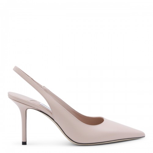 BEIGE LEATHER PUMPS