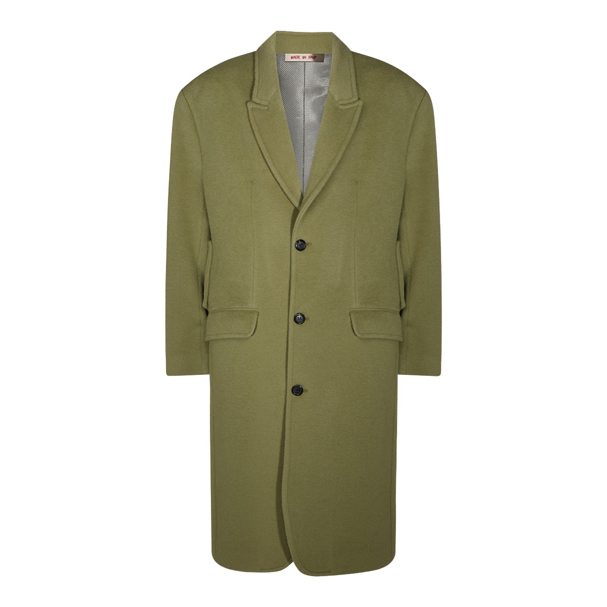 LIME VIRGIN WOOL AND MOHAIR BLEND...