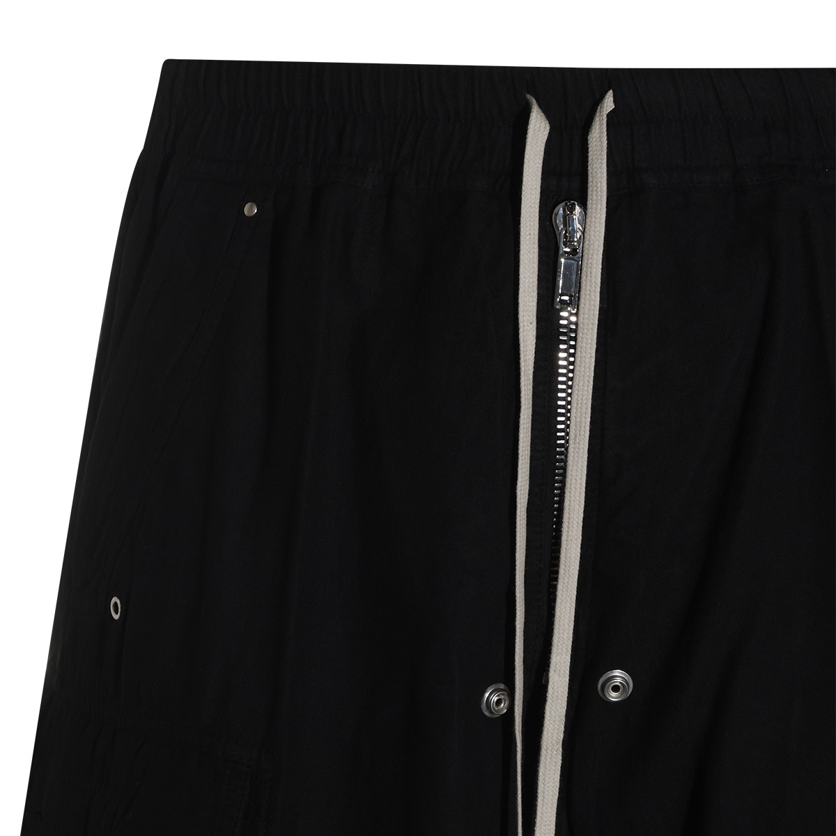BLACK COTTON DOUBLE CARGO JUMBO BELAS...