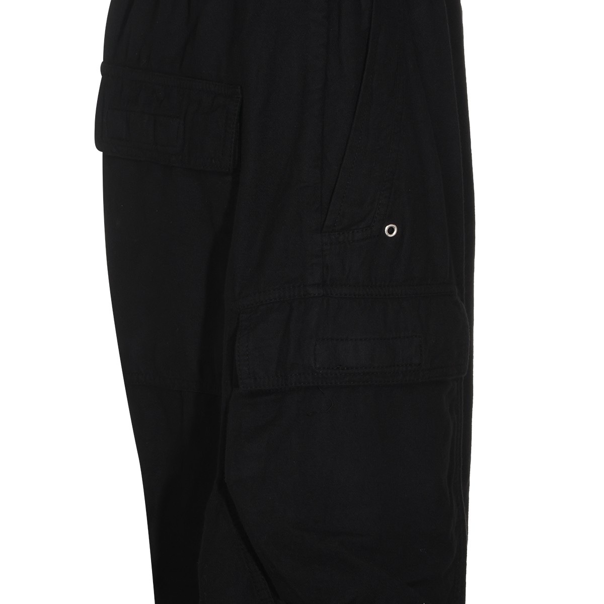 BLACK COTTON DOUBLE CARGO JUMBO BELAS...