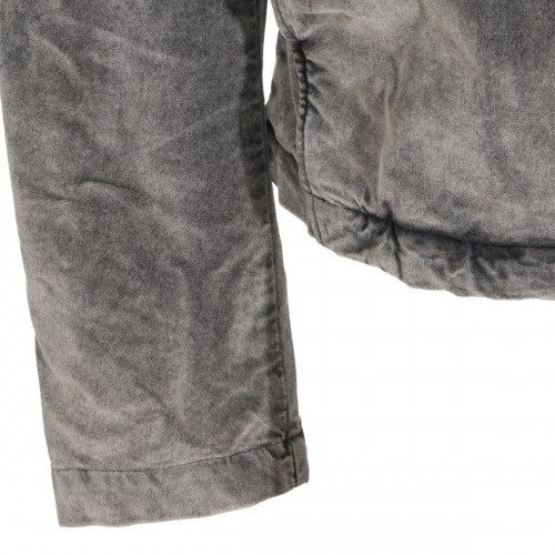 USED GREY COTTON CASUAL JACKET