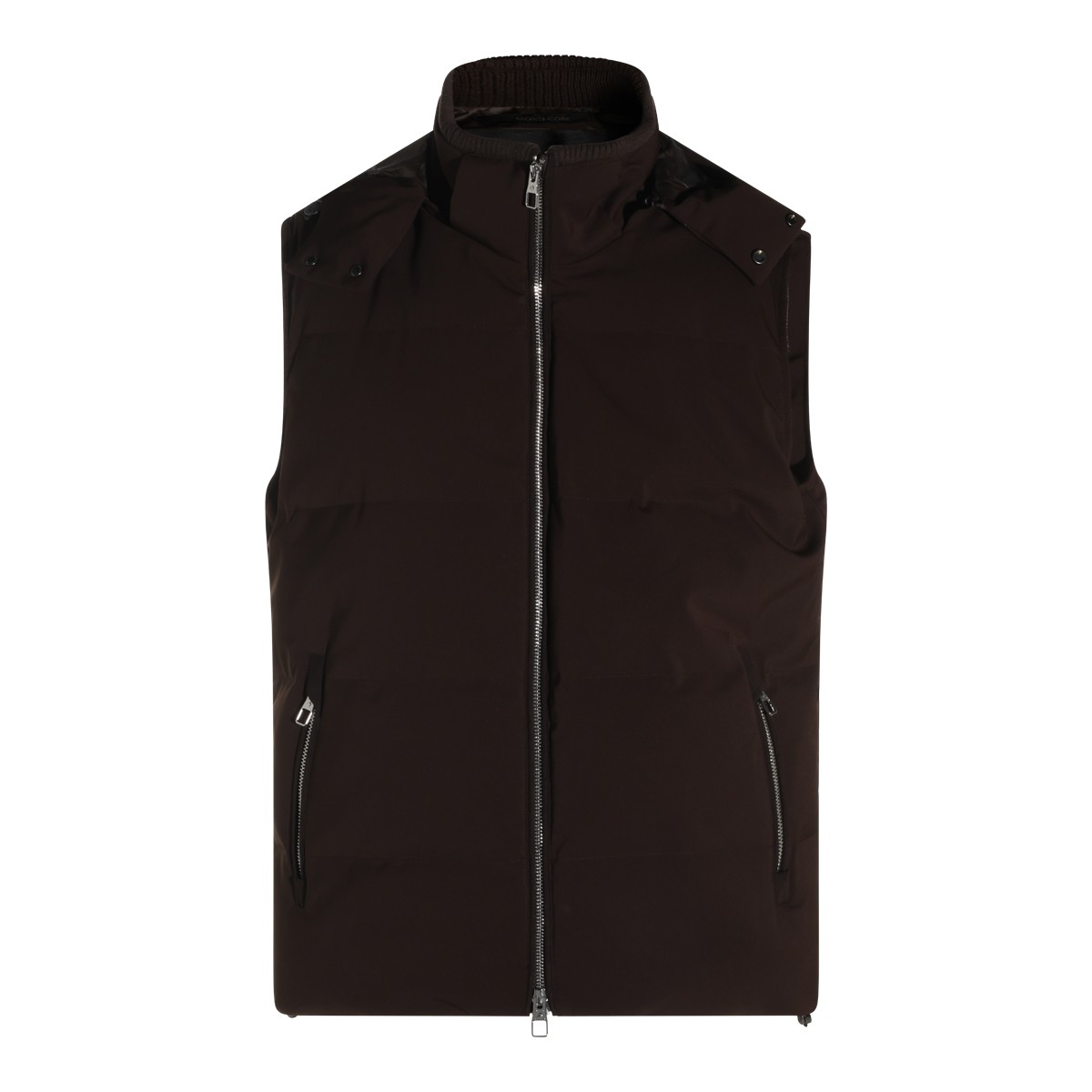 COFFEE VEST DOWN JACKET