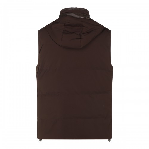 COFFEE VEST DOWN JACKET 2