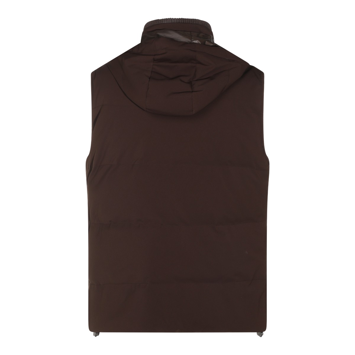 COFFEE VEST DOWN JACKET