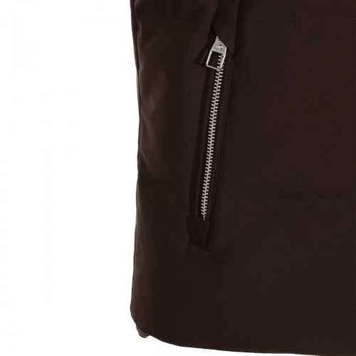 COFFEE VEST DOWN JACKET