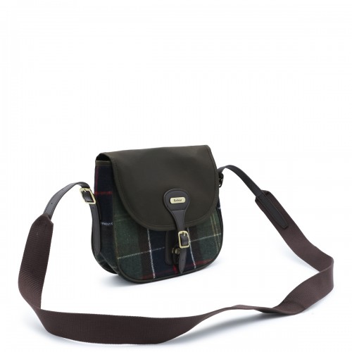 OLIVE TARTAN CROSSBODY BAG 2