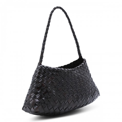 DARK BROWN LEATHER ROSANNA... 2