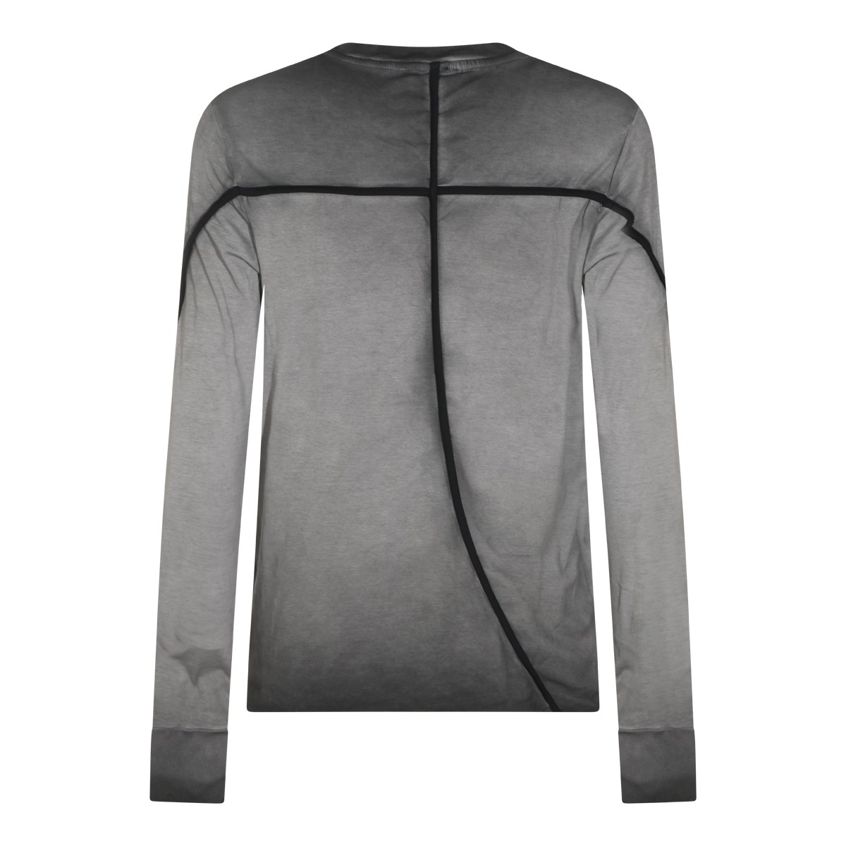 COLD GREY COTTON STRETCH T-SHIRT