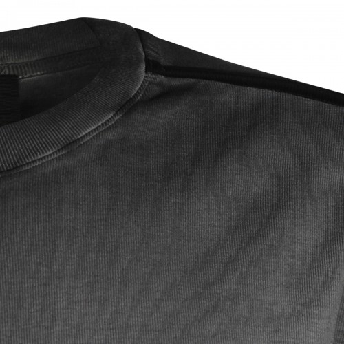 COLD GREY COTTON STRETCH T-SHIRT