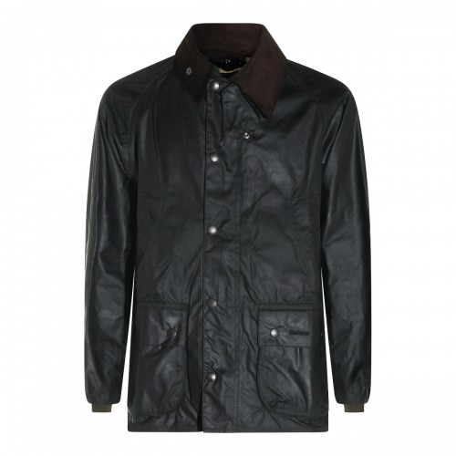 SAGE BEDALE WAX CASUAL JACKET