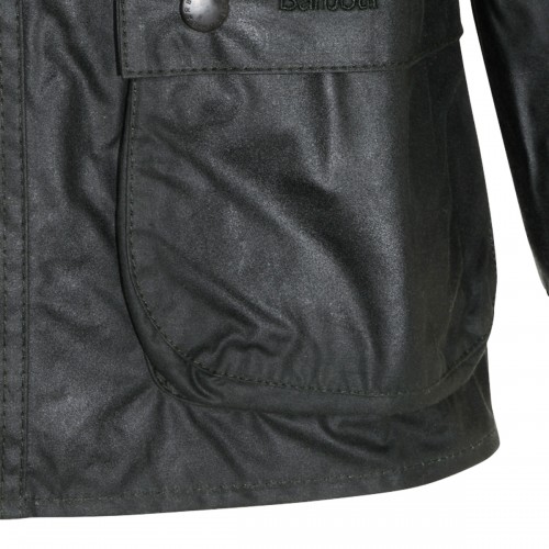 SAGE BEDALE WAX CASUAL JACKET
