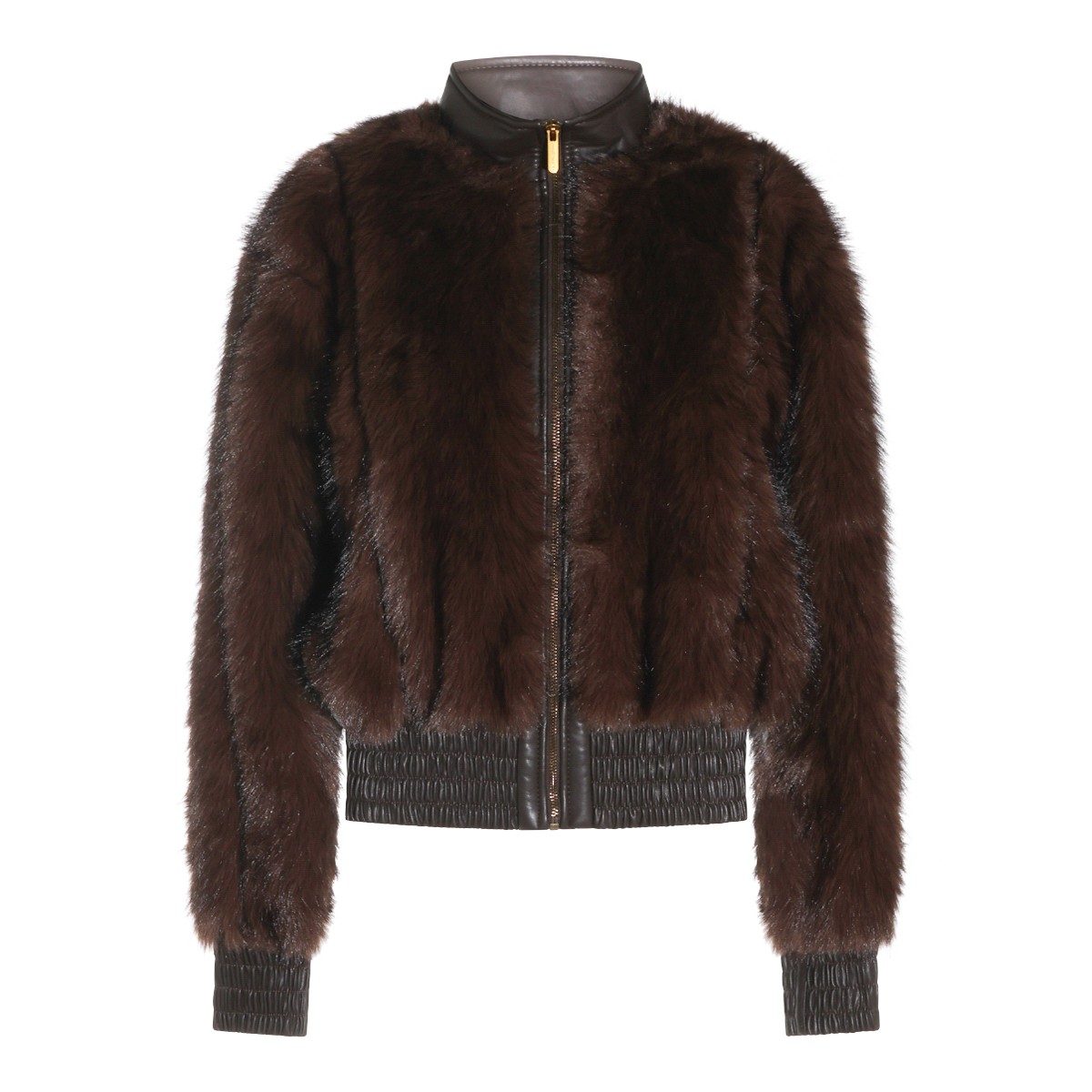 BROWN FUR JACKET