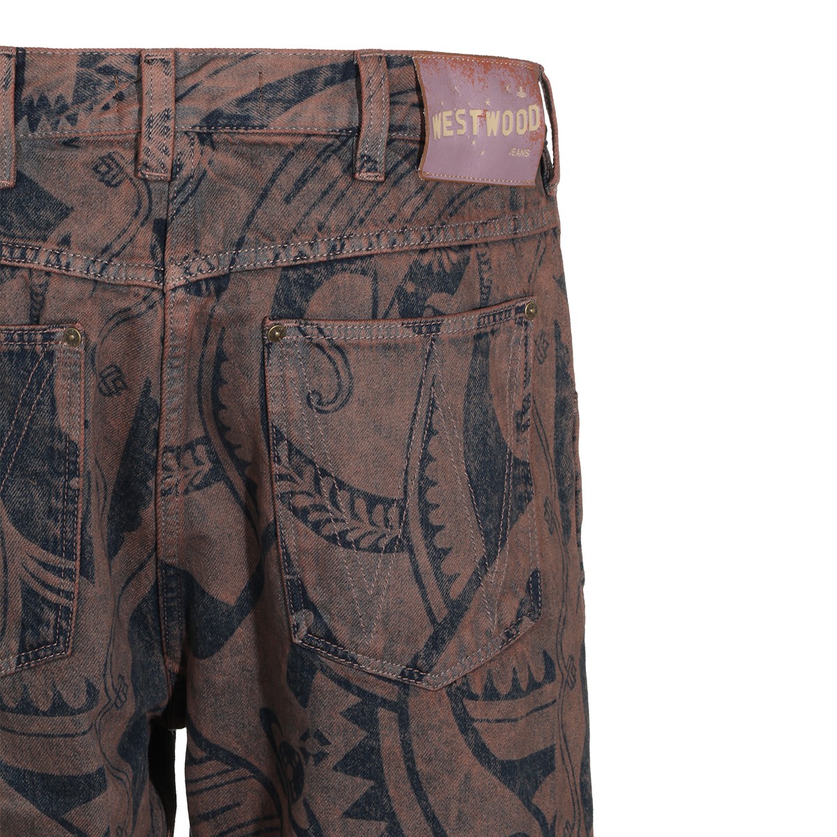 RUST COTTON RANCH JEANS