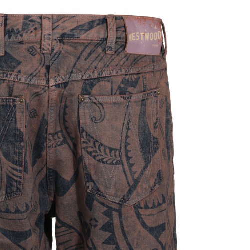 RUST COTTON RANCH JEANS