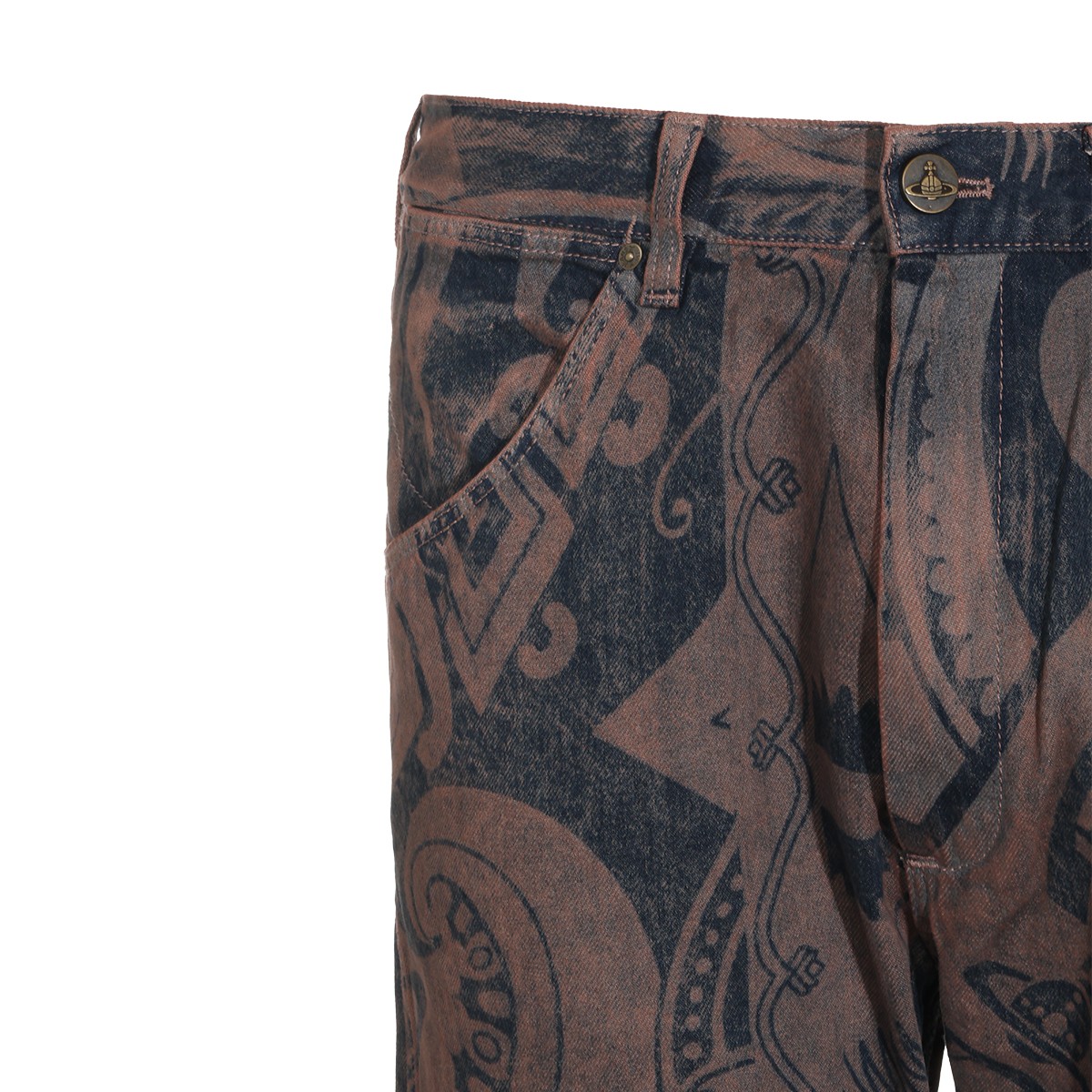 RUST COTTON RANCH JEANS