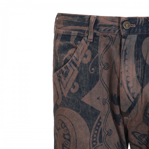 RUST COTTON RANCH JEANS