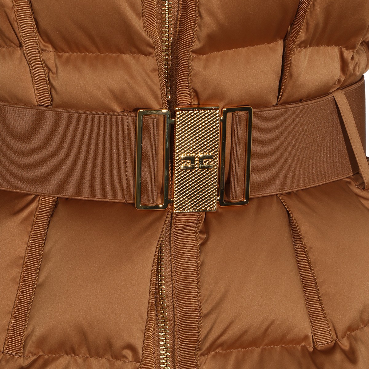 BRONZE PUFFER DOWN JACKET