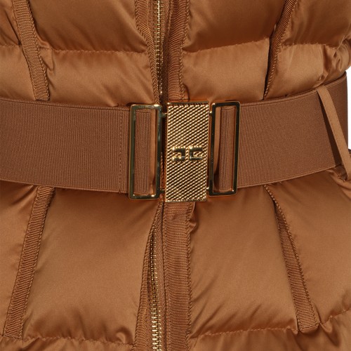 BRONZE PUFFER DOWN JACKET