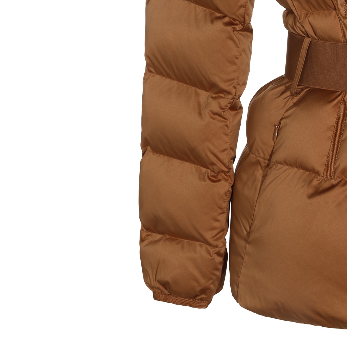 BRONZE PUFFER DOWN JACKET