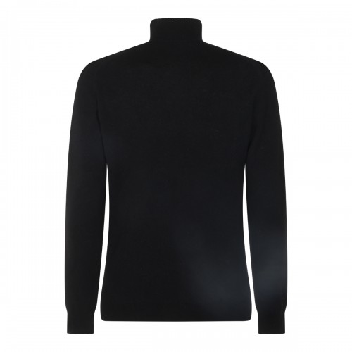 BLACK WOOL KNITWEAR 2