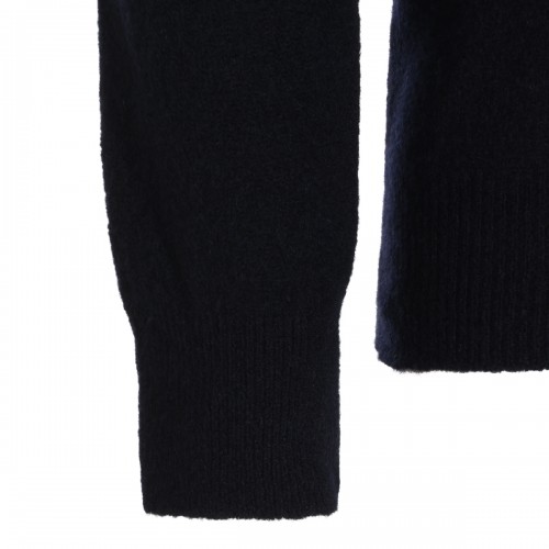 NAVY WOOL KNITWEAR