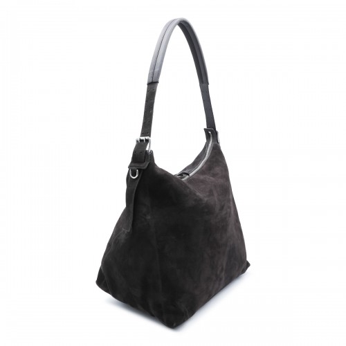 EBONY BROWN BELTED HOBO... 2