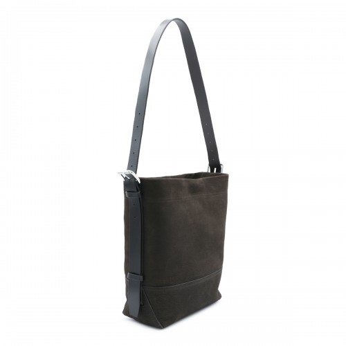 EBONY BROWN LEATHER SMALL... 2