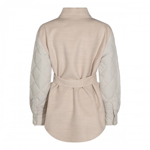 BEIGE DOWN JACKET 2