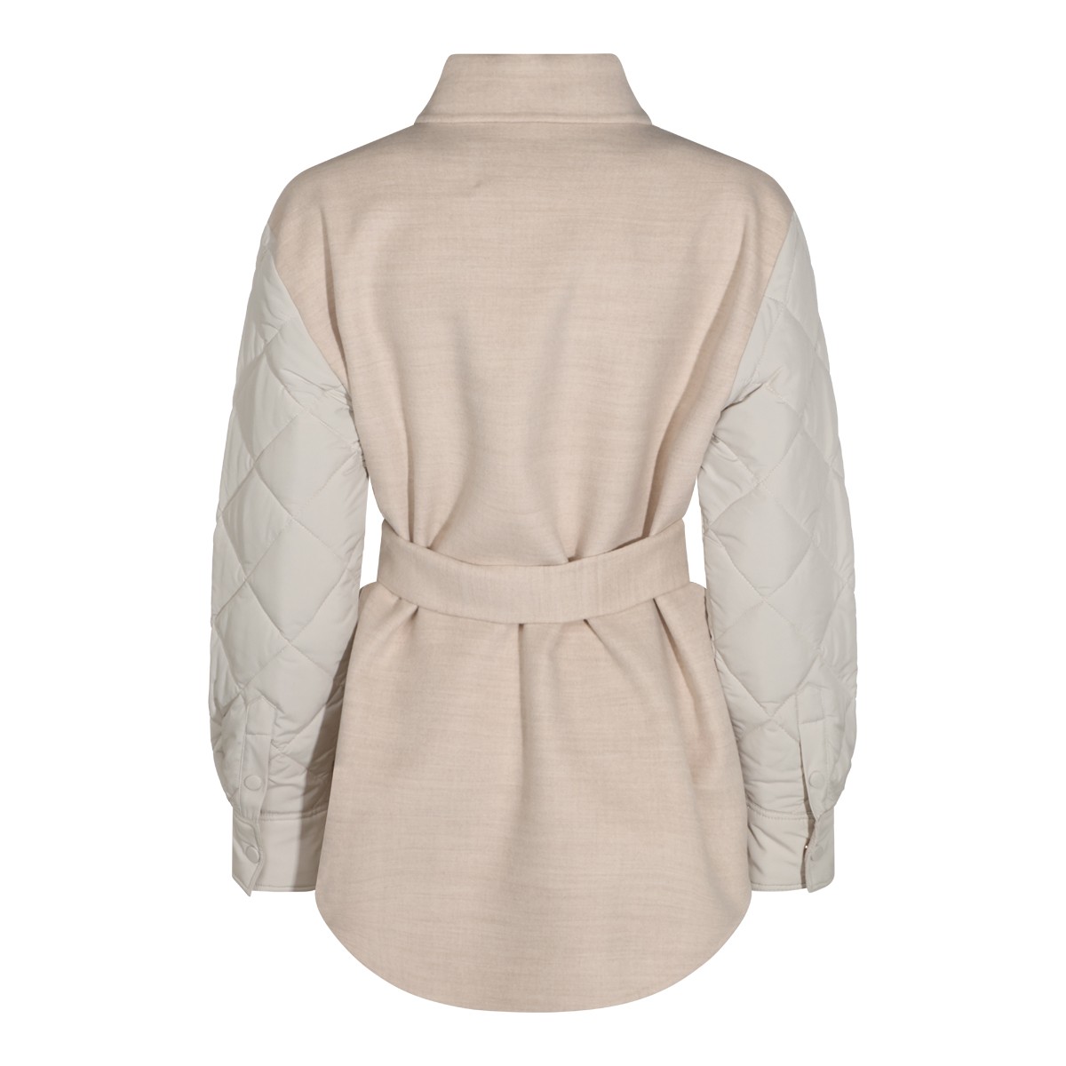 BEIGE DOWN JACKET
