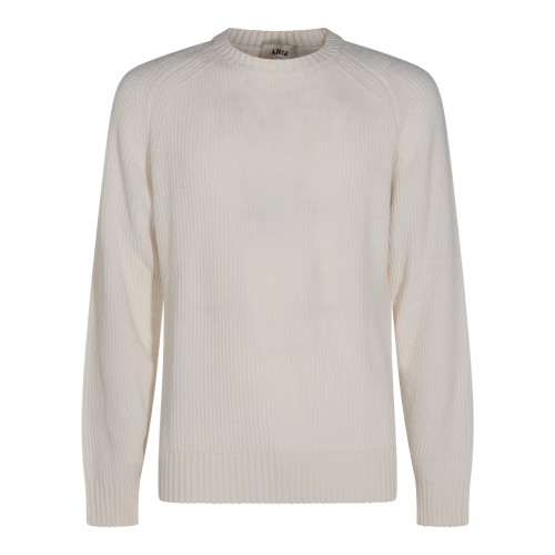 CREAM WOOL KNITWEAR