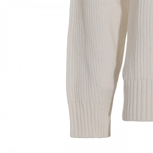 CREAM WOOL KNITWEAR